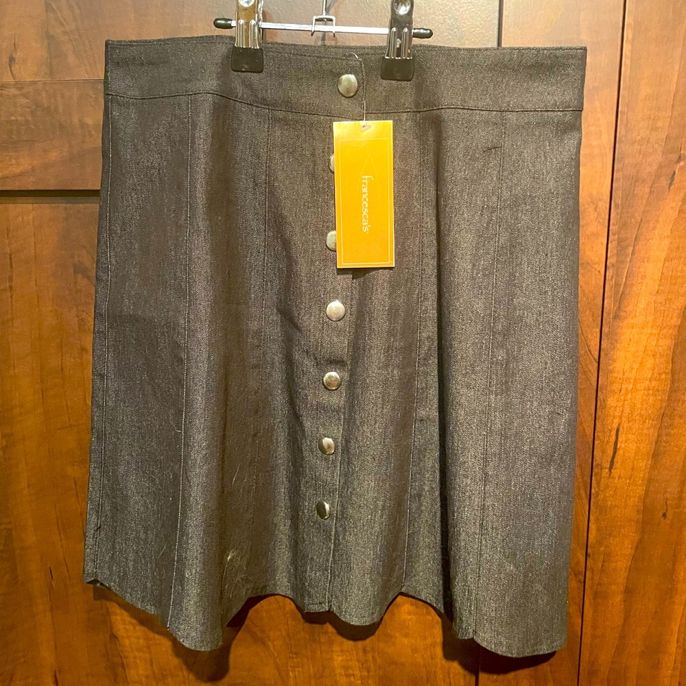 Francesca’s denim tulip skirt size S